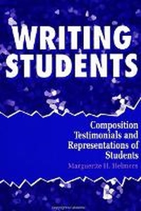 Enlarge image Cover: Writing Students - State University of New York Press