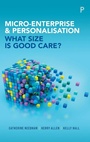 Cover: Micro-Enterprise and Personalisation - Policy Press
