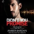 Cover: Didn't You Promise Lib/E - Carina Press