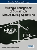 Cover: Strategic Management of Sustainable Manufacturing Operations - Information Science Reference