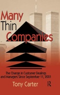 Cover: Many Thin Companies - Routledge