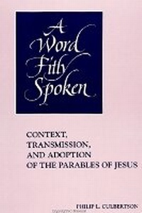 Enlarge image Cover: A Word Fitly Spoken - State University of New York Press