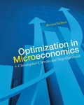 Cover: Optimization in Microeconomics - Cognella, Inc