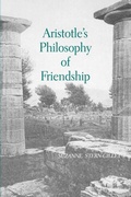 Cover: Aristotle's Philosophy of Friendship - State University of New York Press