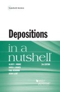 Cover: Depositions in a Nutshell - West Academic Press
