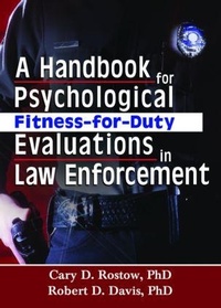 Abbildung von: A Handbook for Psychological Fitness-for-Duty Evaluations in Law Enforcement - Routledge