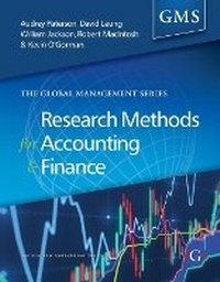 Enlarge image Cover: Research Methods for Accounting and Finance - Goodfellow Publishers Limited