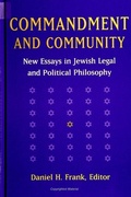 Cover: Commandment and Community - State University of New York Press