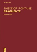 Cover: Fragmente - De Gruyter