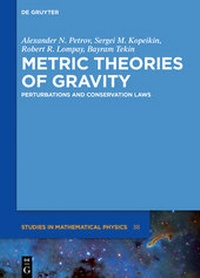 Abbildung von: Metric Theories of Gravity - De Gruyter