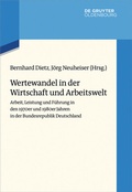Cover: Wertewandel in der Wirtschaft und Arbeitswelt - De Gruyter Oldenbourg