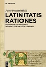 Cover: Latinitatis rationes - De Gruyter