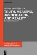 Cover: Truth, Meaning, Justification, and Reality - De Gruyter