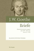 Cover: Briefe 20. Juni 1788 - Ende 1790 - De Gruyter