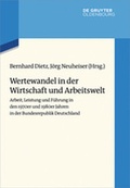 Cover: Wertewandel in der Wirtschaft und Arbeitswelt - De Gruyter Oldenbourg