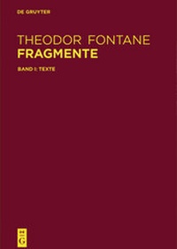 Enlarge image Cover: Fragmente - De Gruyter