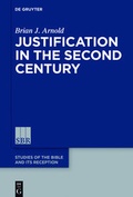 Cover: Justification in the Second Century - De Gruyter
