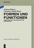 Cover: Formen und Funktionen - De Gruyter