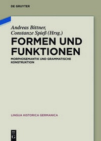 Enlarge image Cover: Formen und Funktionen - De Gruyter