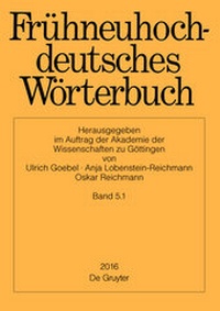 Abbildung von: Frühneuhochdeutsches Wörterbuch / d/t - De Gruyter