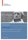 Cover: B&uuml;rgerlichkeit - Franz Steiner Verlag