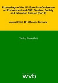 Enlarge image Cover: Conference on Environment and CSR: Tourism, Society and Education Session (Part II) - wvb Wissenschaftlicher Verlag Berlin