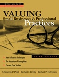 Cover: Valuing Small Businesses and Professional Practices - Irwin Professional Publishing