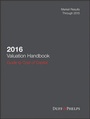 Cover: 2016 Valuation Handbook - Wiley
