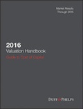 Cover: 2016 Valuation Handbook - Wiley