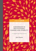 Cover: Subversion in Institutional Change and Stability - Palgrave Macmillan