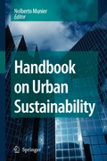 Cover: Handbook on Urban Sustainability - Springer