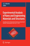Cover: Experimental Analysis of Nano and Engineering Materials and Structures - Springer