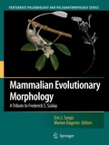 Cover: Mammalian Evolutionary Morphology - Springer
