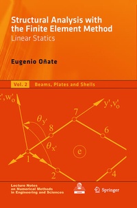 Enlarge image Cover: Structural Analysis with the Finite Element Method. Linear Statics - Springer