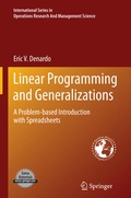Cover: Linear Programming and Generalizations - Springer