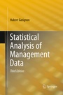Cover: Statistical Analysis of Management Data - Springer