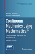 Cover: Continuum Mechanics using Mathematica&reg; - Springer