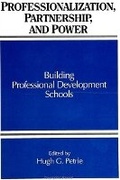 Cover: Professionalization, Partnership, and Power - State University of New York Press