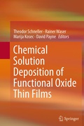 Cover: Chemical Solution Deposition of Functional Oxide Thin Films - Springer