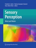 Cover: Sensory Perception - Springer