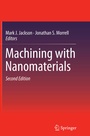 Cover: Machining with Nanomaterials - Springer