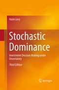 Cover: Stochastic Dominance - Springer