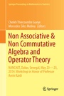 Cover: Non-Associative and Non-Commutative Algebra and Operator Theory - Springer