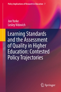 Abbildung von: Learning Standards and the Assessment of Quality in Higher Education: Contested Policy Trajectories - Springer