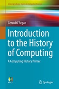 Cover: Introduction to the History of Computing - Springer