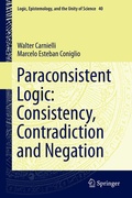 Cover: Paraconsistent Logic: Consistency, Contradiction and Negation - Springer