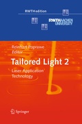 Cover: Tailored Light 2 - Springer