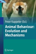 Cover: Animal Behaviour: Evolution and Mechanisms - Springer