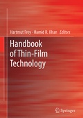 Cover: Handbook of Thin Film Technology - Springer