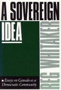 Enlarge image Cover: A Sovereign Idea - McGill-Queen's University Press